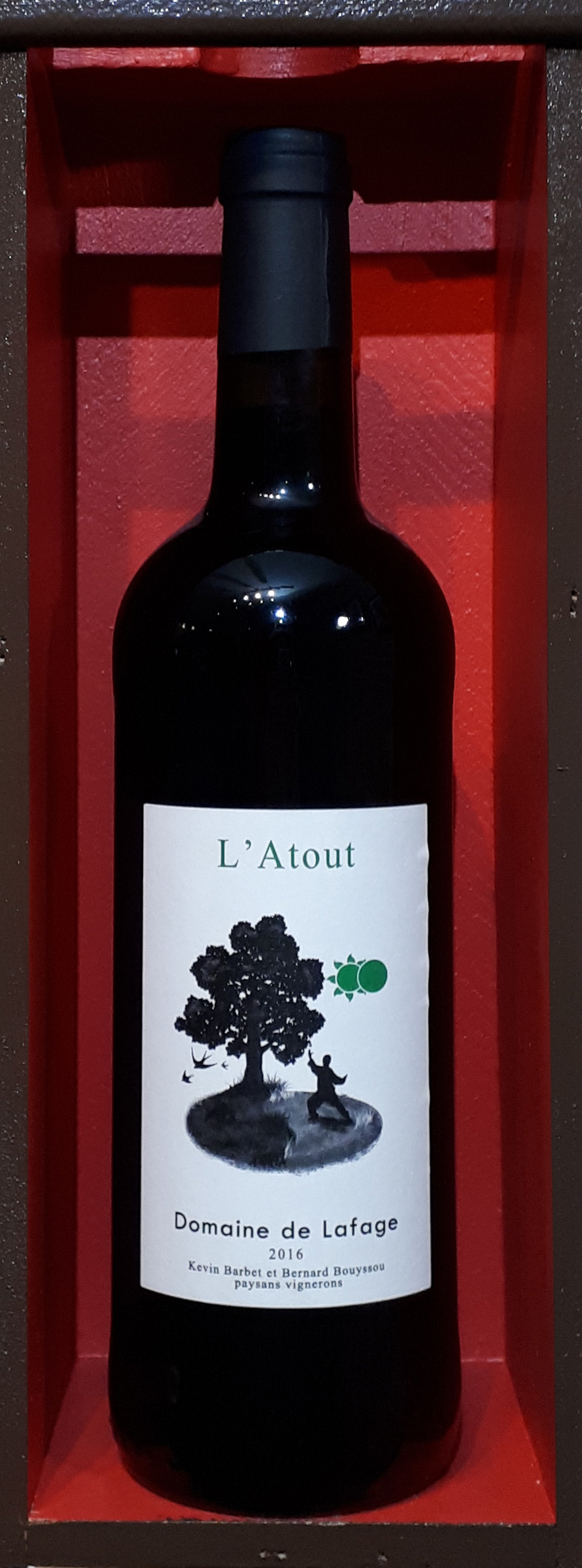 ROUGE SUD OUEST CONTE TOLOSAN LAFAGE L'ATOUT PS